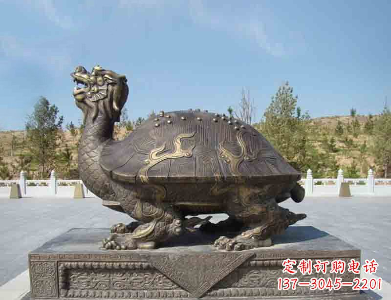 南京我们中领雕塑特制的精美广场青铜龙雕塑