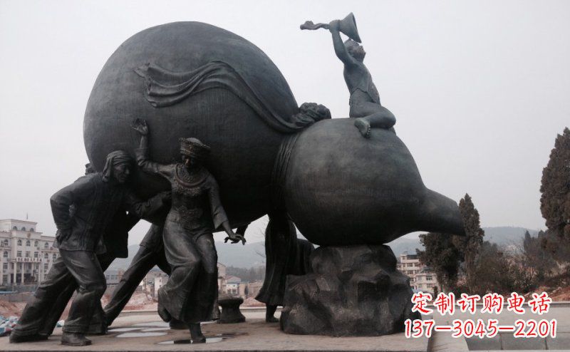 南京皇家感觉,海量葫芦雕塑,满足你的高端定制需求