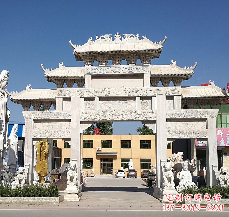 南京广场石雕牌坊