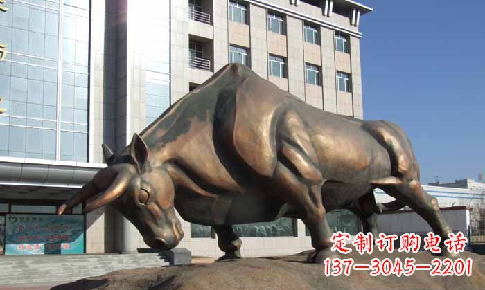 南京拓荒牛铜雕塑——将历史传承到现代