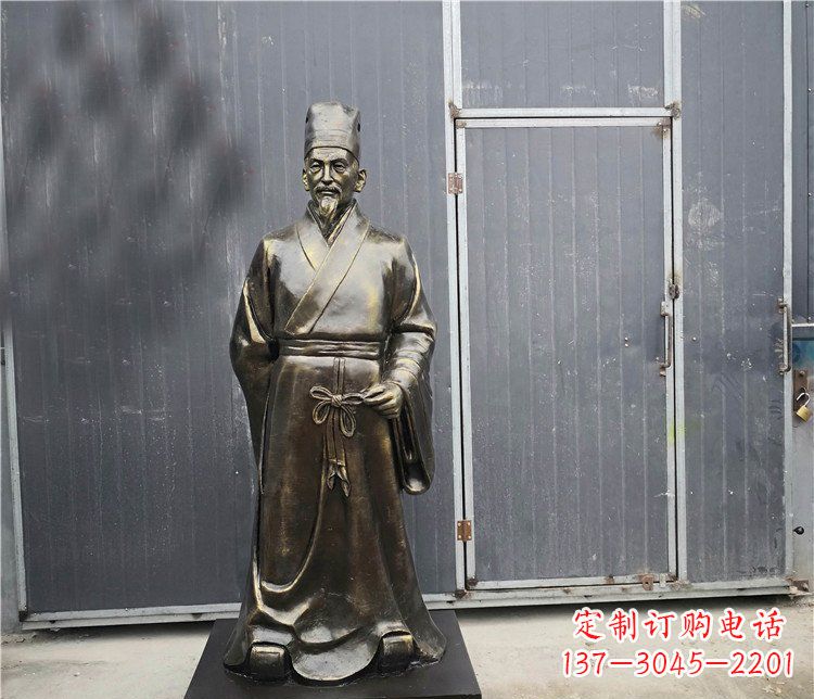 南京中领雕塑为您打造象征李时珍行医的雕塑