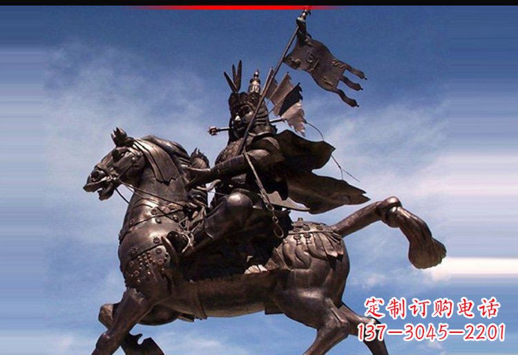 南京风靡全国的将军人物铜雕塑
