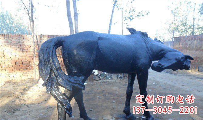 南京广场铜马动物铜雕