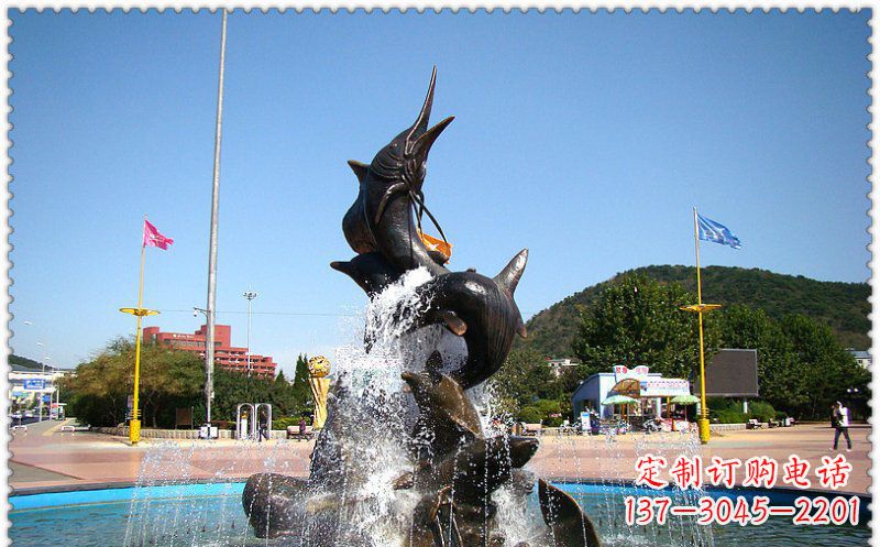 南京铜雕喷泉,引领美观大气
