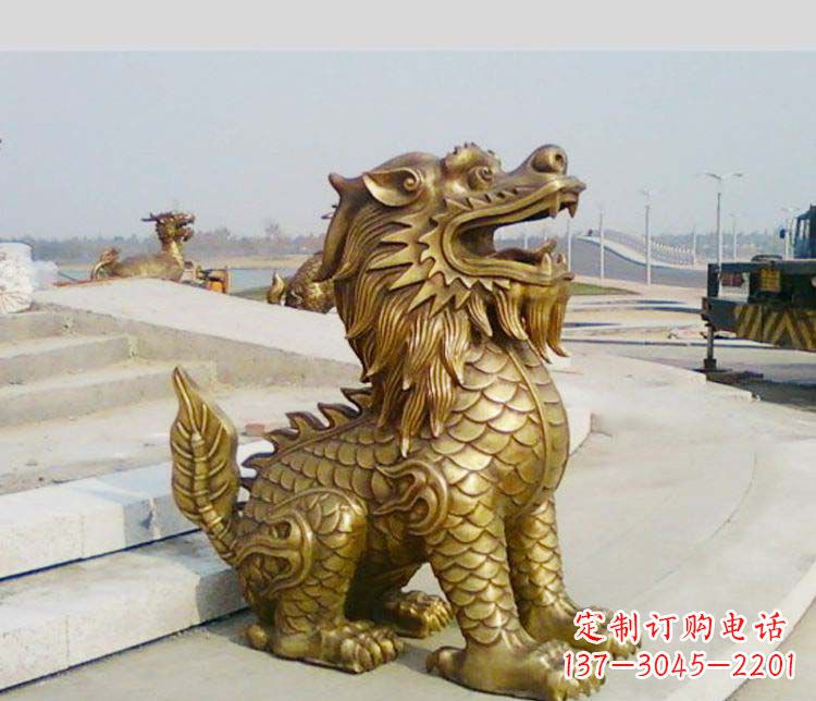 南京狮子雕塑:象征力量,令人肃然起敬