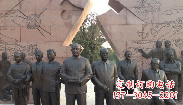 南京专业定制铜雕名人雕塑
