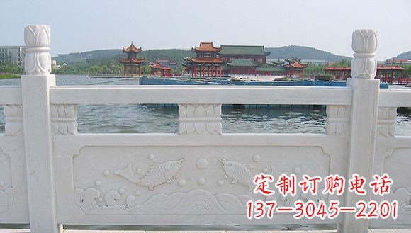 南京海边汉白玉栏板雕塑