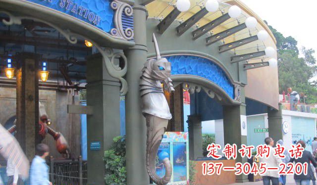 南京海马铜雕,一流的马雕塑制作
