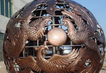 南京中领雕塑定制经典龙凤雕塑；