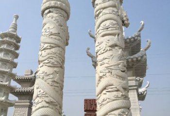 南京传承雄风，精美绝伦的盘龙柱石雕