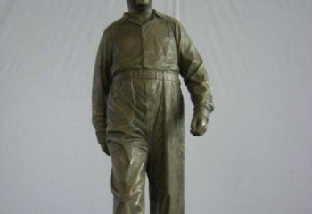 南京中领雕塑：经典革命人物毛主席铜雕