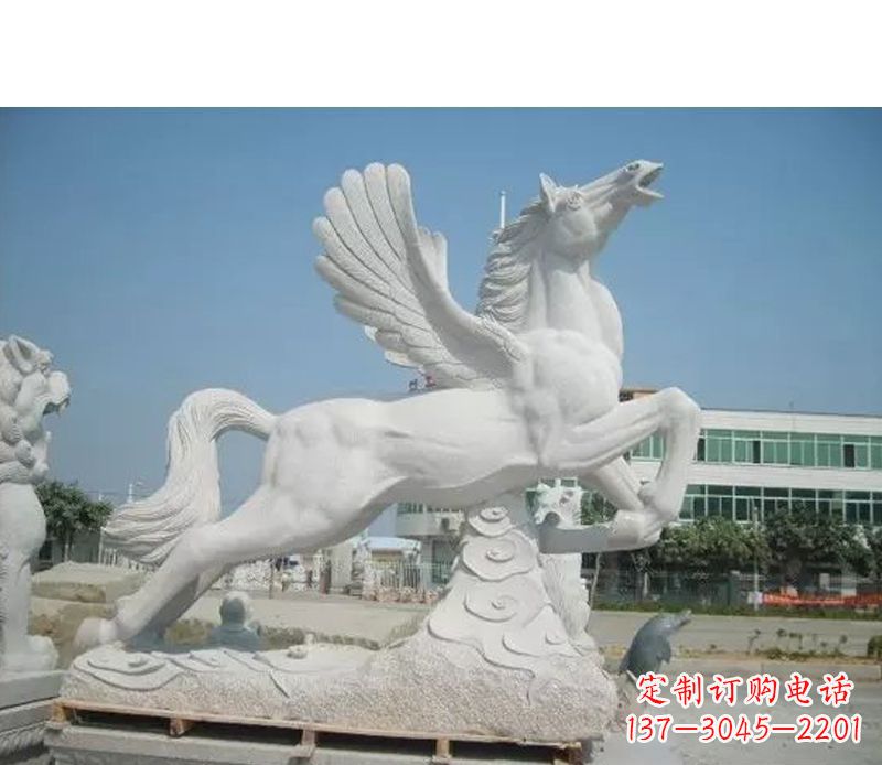 南京中领雕塑推出的精美汉白玉马雕塑,全部由经…