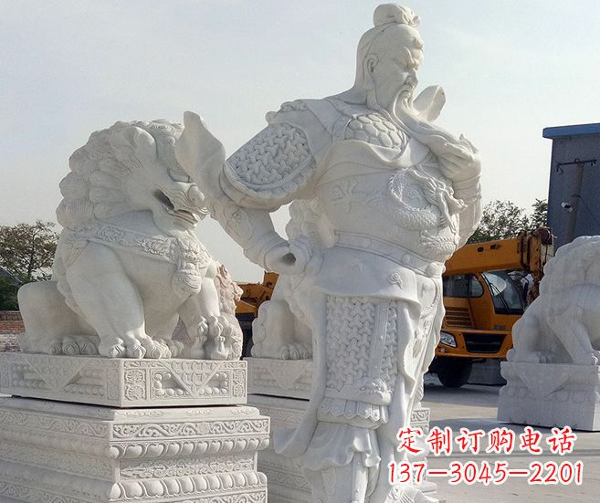 南京精美玉雕关公魅力四射