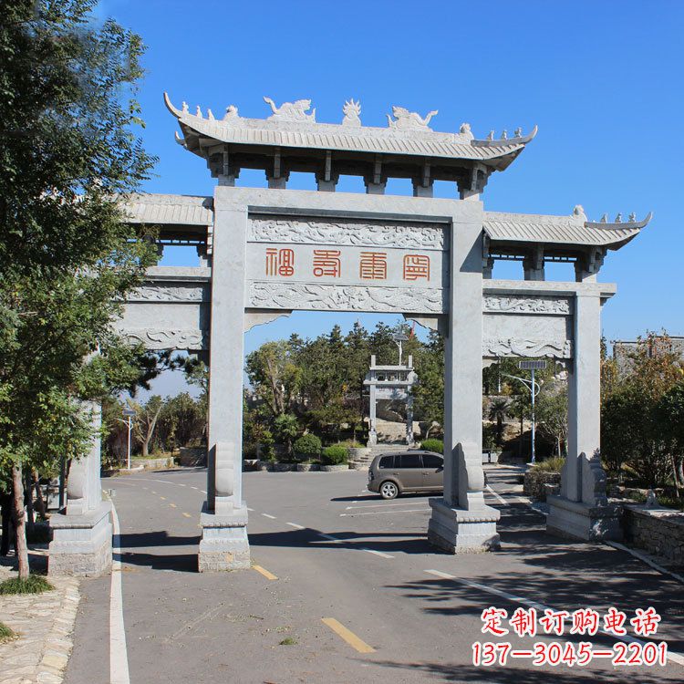南京全国工艺品级石雕牌坊