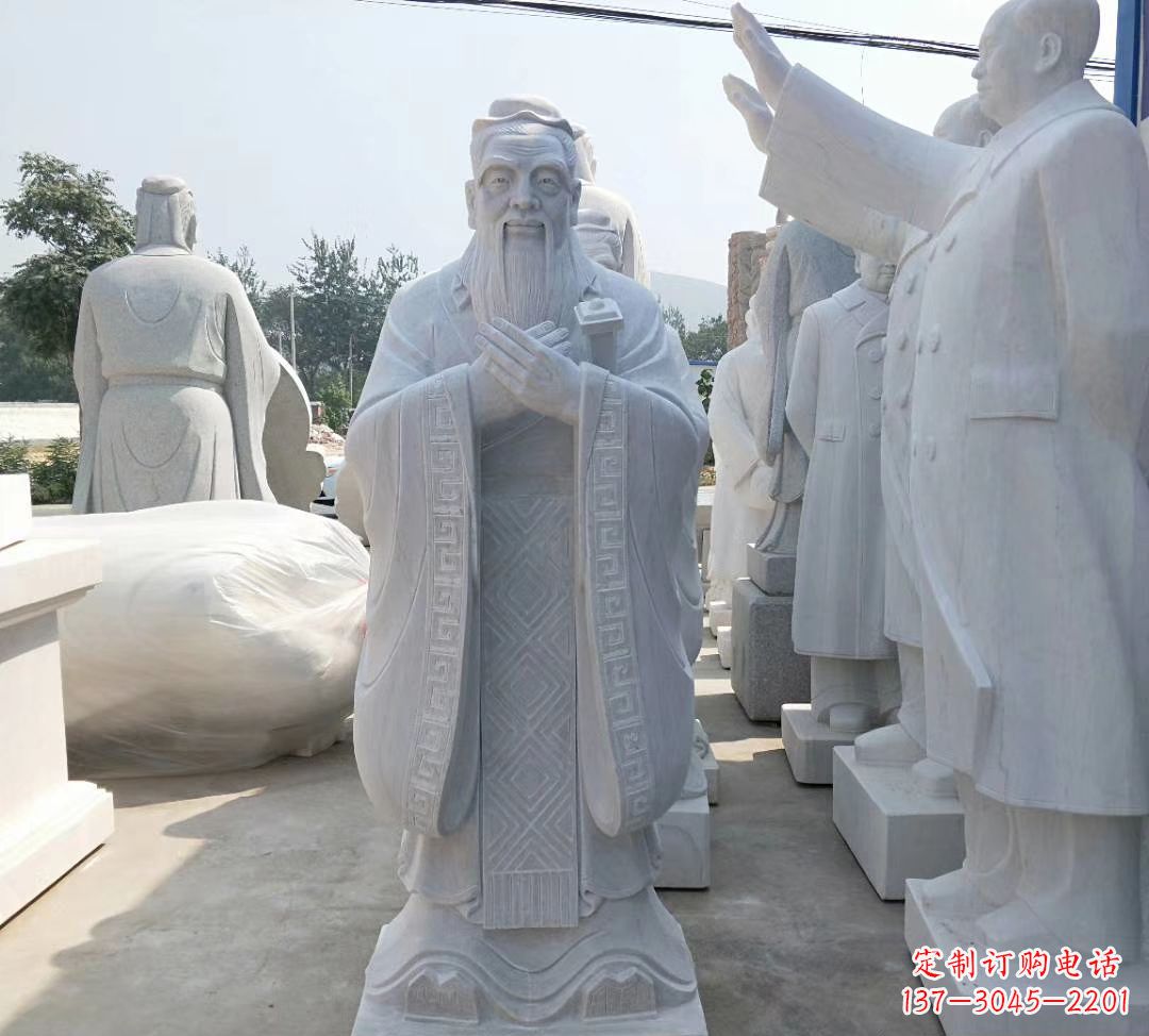 南京中领雕塑——校园孔子雕塑