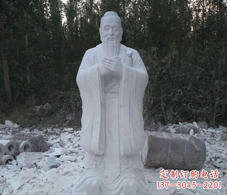 南京传承中国文化的孔子雕塑