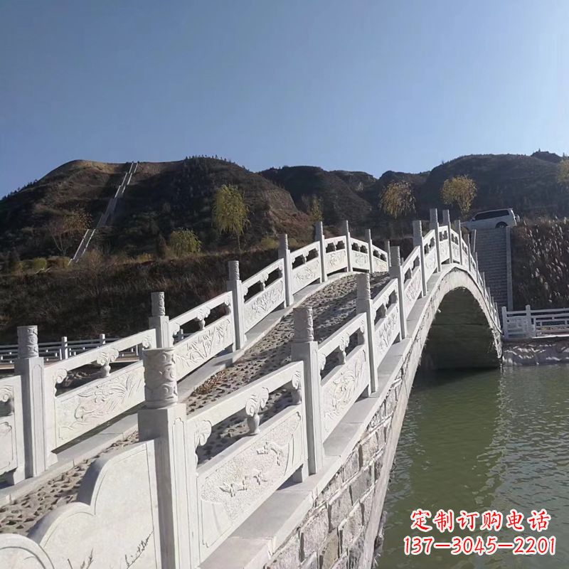 南京汉白玉路桥石栏杆雕塑