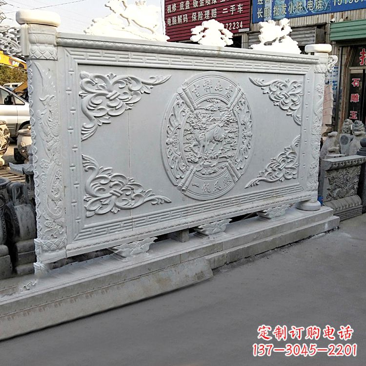 南京质朴精美汉白玉麒麟石雕雕塑