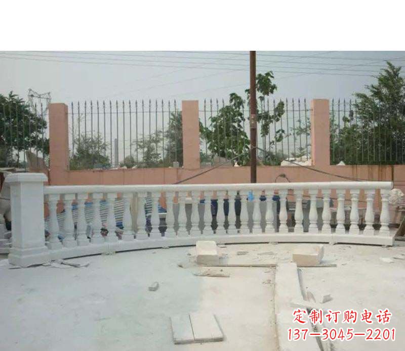 南京汉白玉石栏杆雕塑