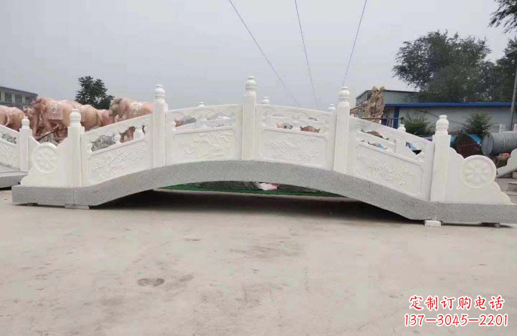 南京汉白玉石桥雕刻,高雅与和谐的完美结合