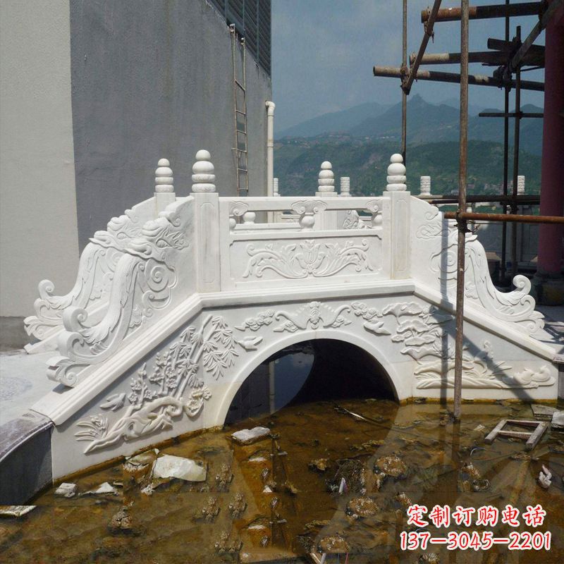 南京汉白玉庭院石桥
