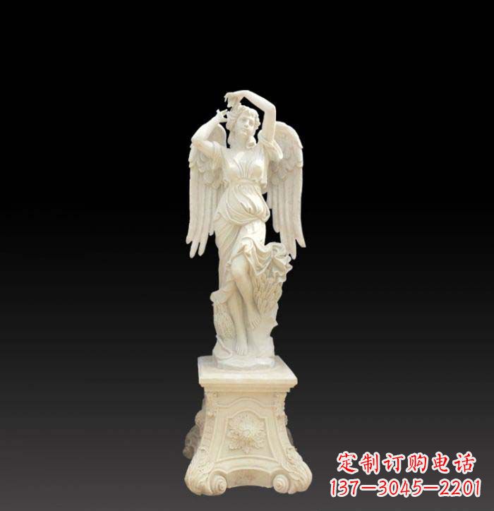 南京天使石雕摆件,为您提供典雅之美