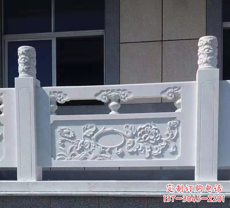 南京汉白玉走廊栏板雕塑