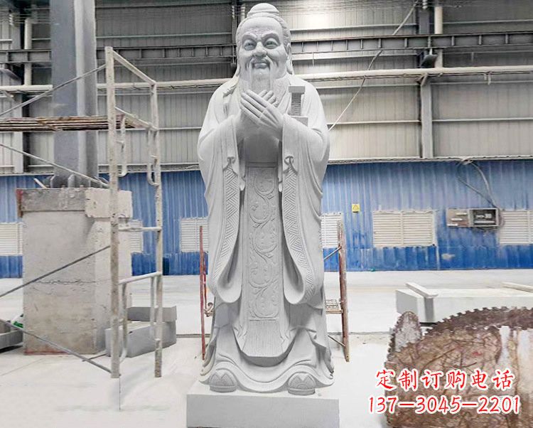南京合浦一中孔子雕像