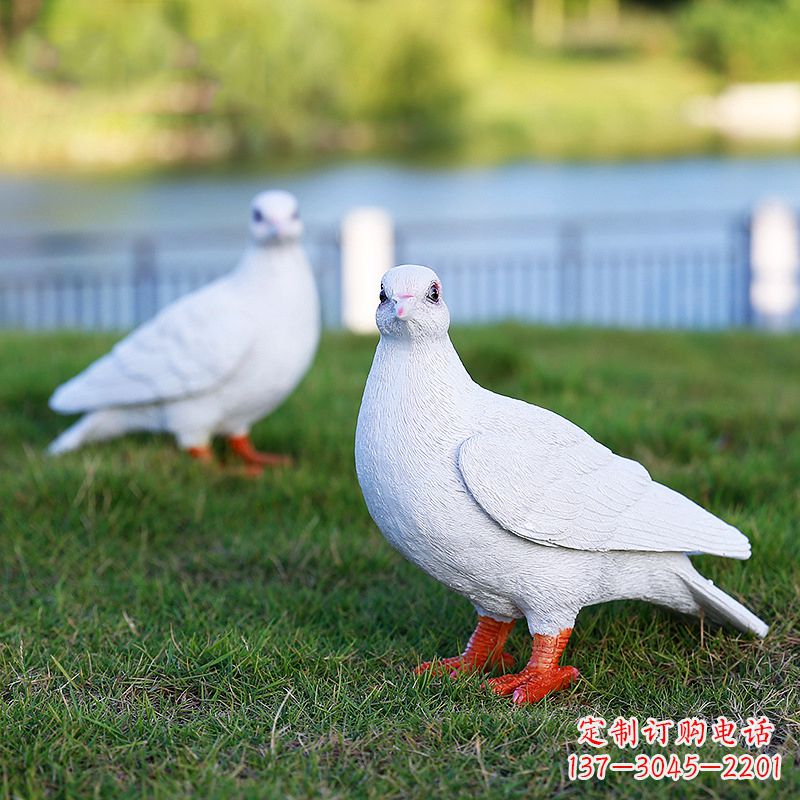 南京新型和平鸽雕塑,让爱与和平传递
