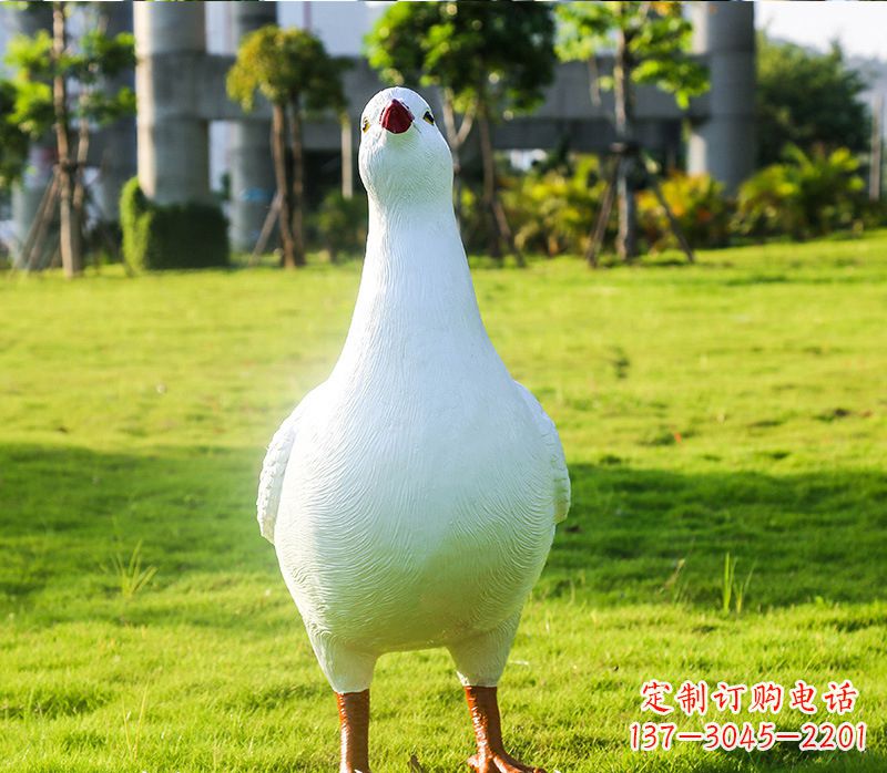 南京中领雕塑：和平鸽雕塑