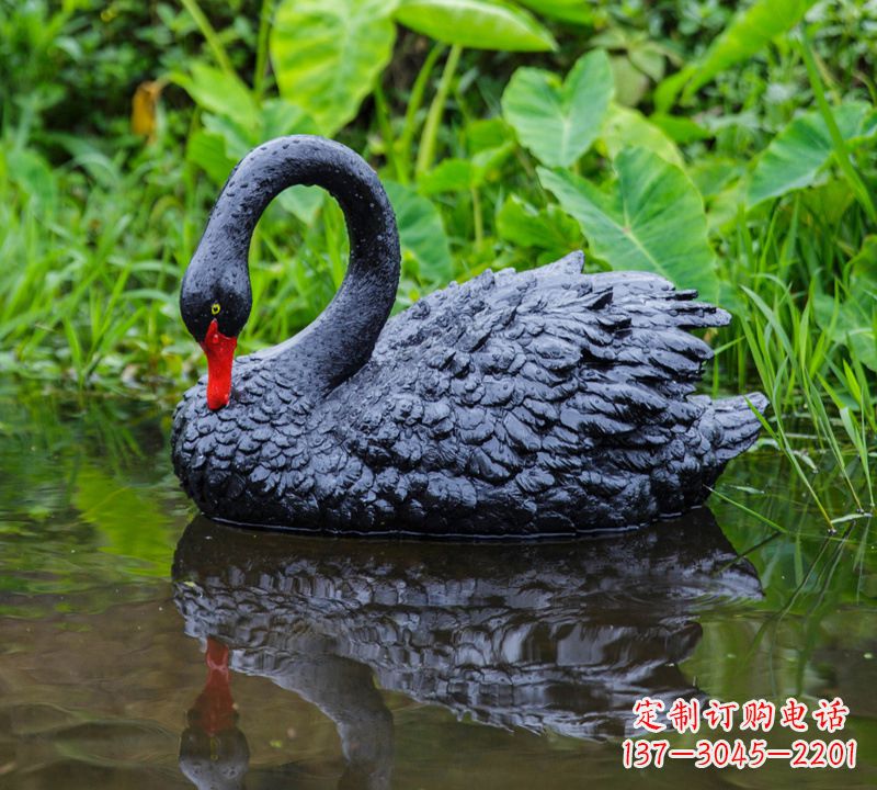 南京优美雕塑,精致天鹅雕塑