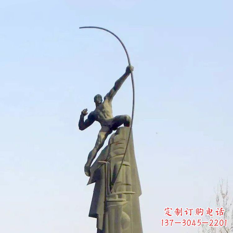 南京精美雕塑,品质保证——后羿雕塑