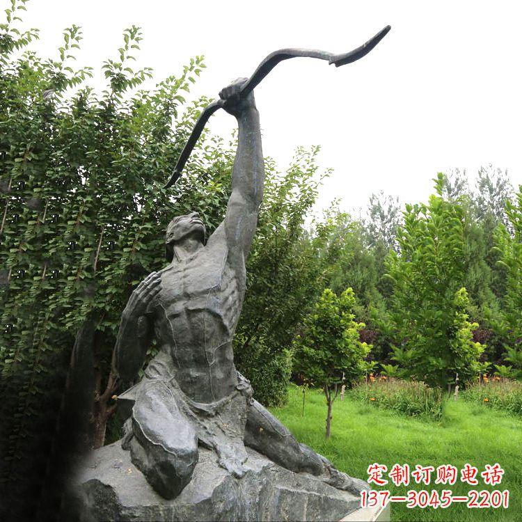 南京后羿射日青石雕塑,精美绝伦!