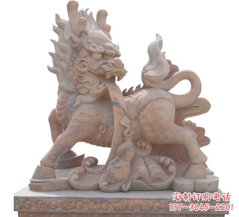 南京魅力十足的麒麟石雕