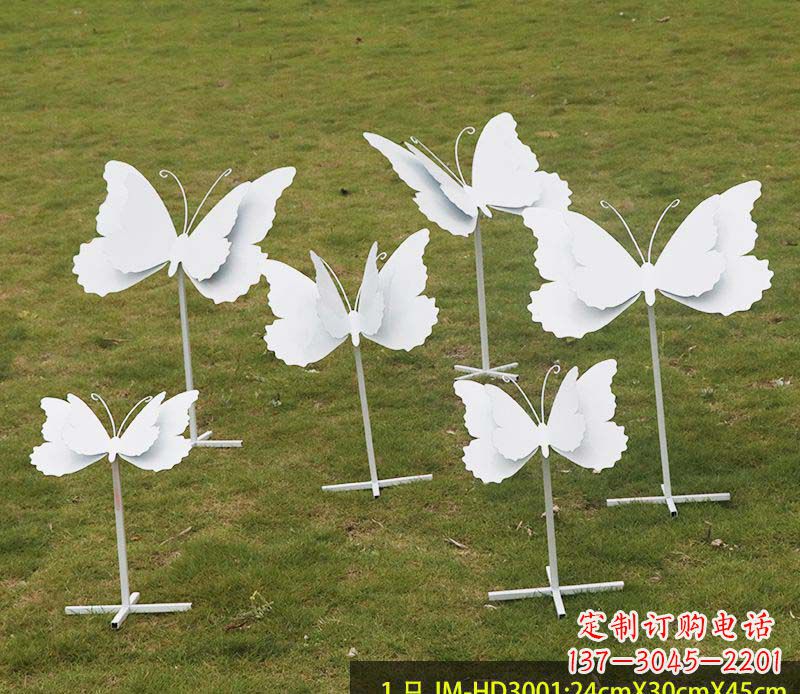 南京户外不锈钢蝴蝶雕塑