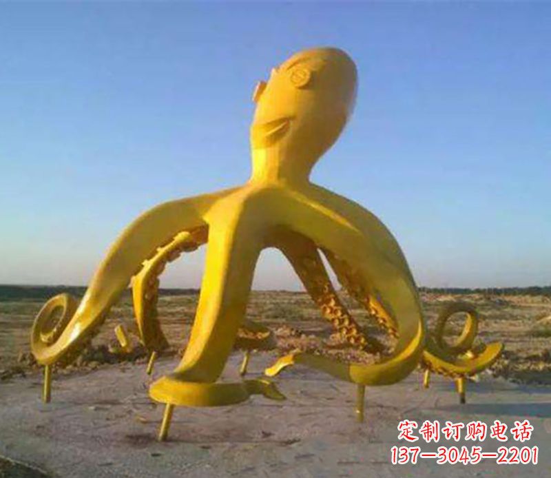 南京户外章鱼雕塑