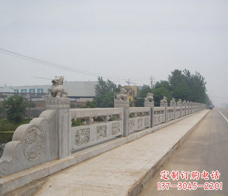 南京专业的护城河大理石栏板石雕