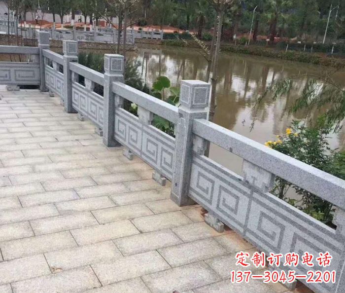 南京中领雕塑护城河建筑石雕栏板