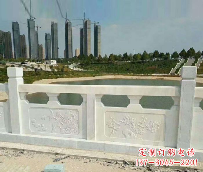 南京护城河建筑石雕栏板,精美绝伦