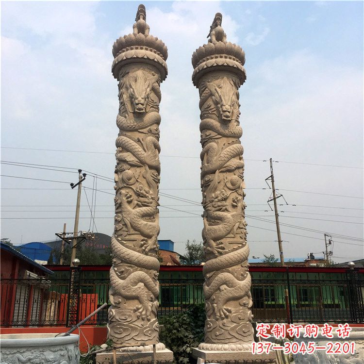 南京华表盘龙柱