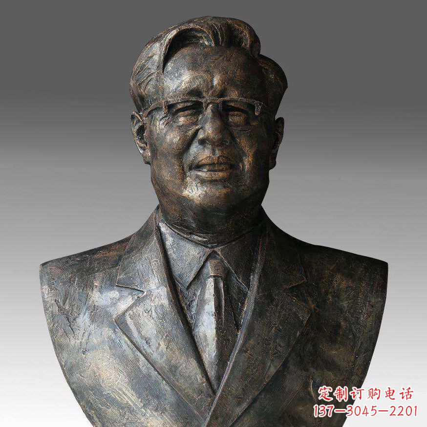 南京以高质量铜雕制作华罗庚头像