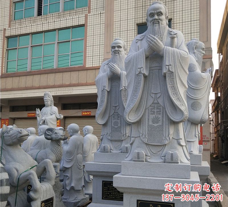 南京华农孔子像,传承文明之美