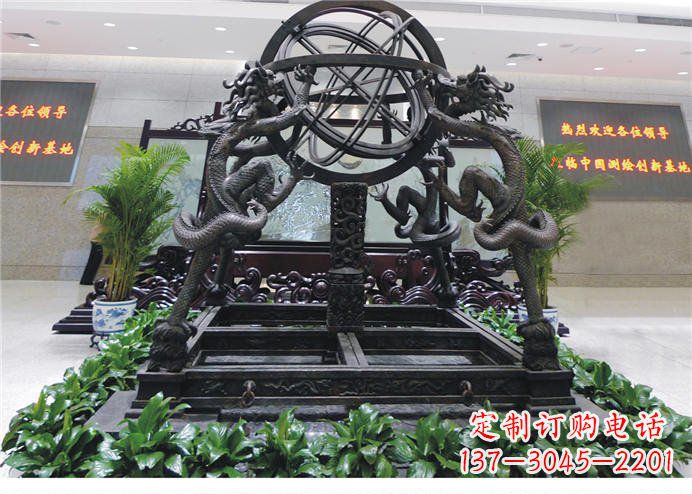 南京浑天仪古铜雕:将古雅气息带入家居