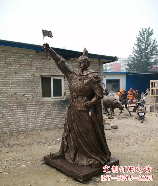 南京 大中领雕塑专业打造精美的将军系列铜雕…