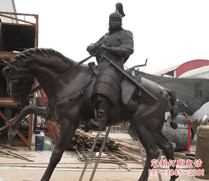 南京将军骑马铜雕,聚焦古典品质