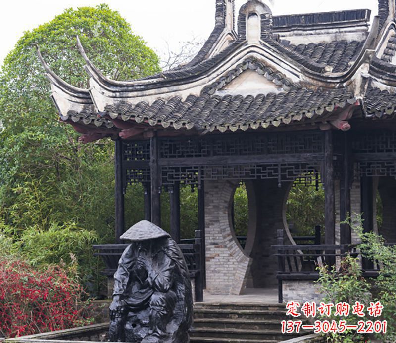 南京姜太公铜雕