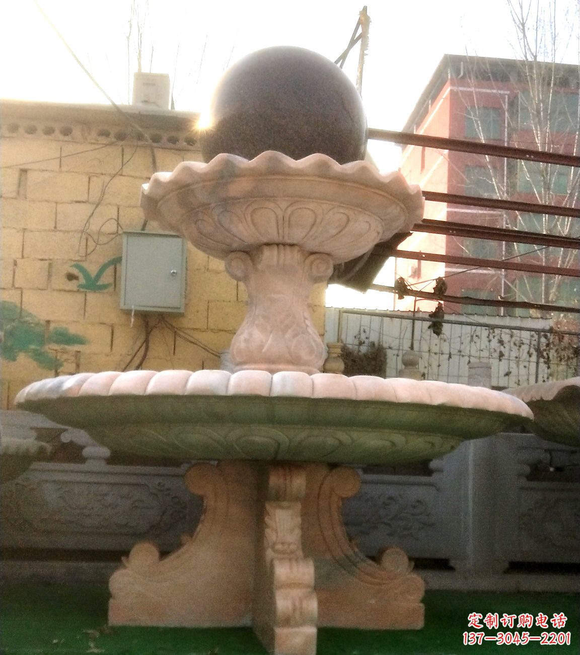 南京中领雕塑的风水球雕塑是一种独特的雕塑,其…