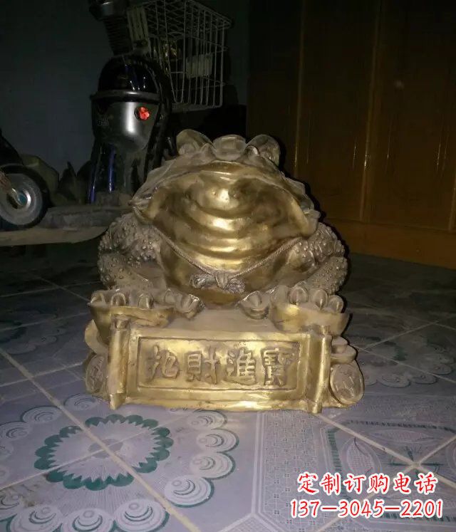 南京精致细腻的动物铜雕塑