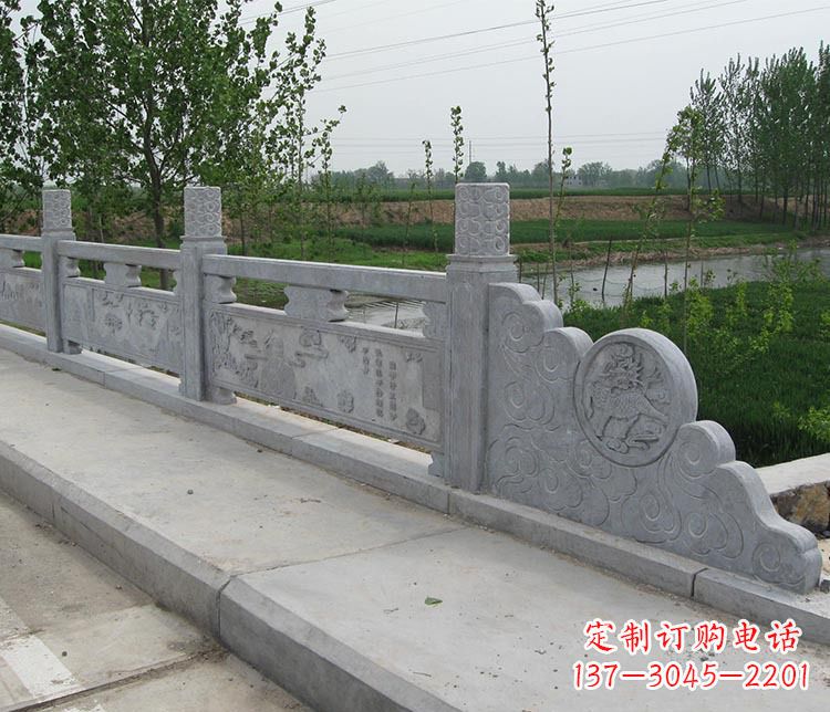 南京景区大理石栏板石雕 (9)