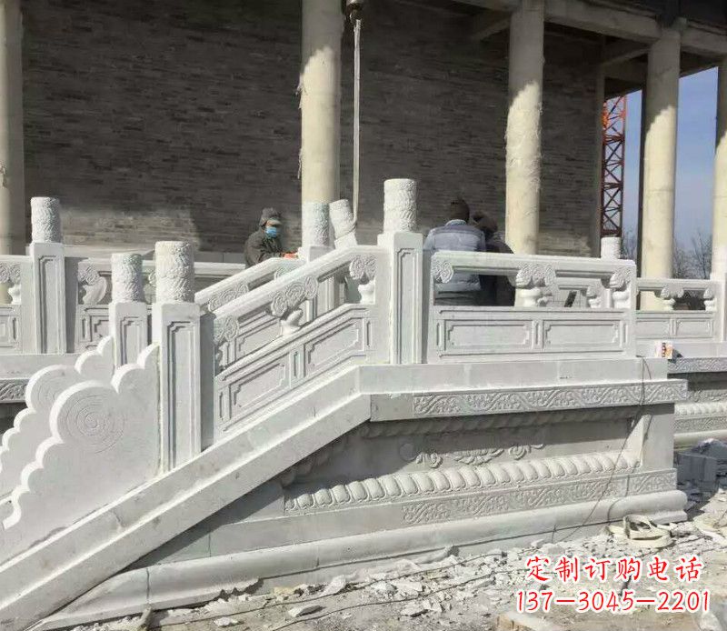 南京景区大理石栏板石雕 (10)